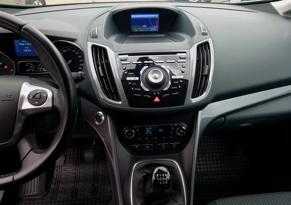 Ford C-MAX cena 38900 przebieg: 191000, rok produkcji 2015 z Przasnysz małe 742